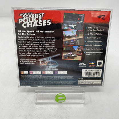 Worlds Scariest Police Chases (Sony PlayStation 1 PS1, 2001)