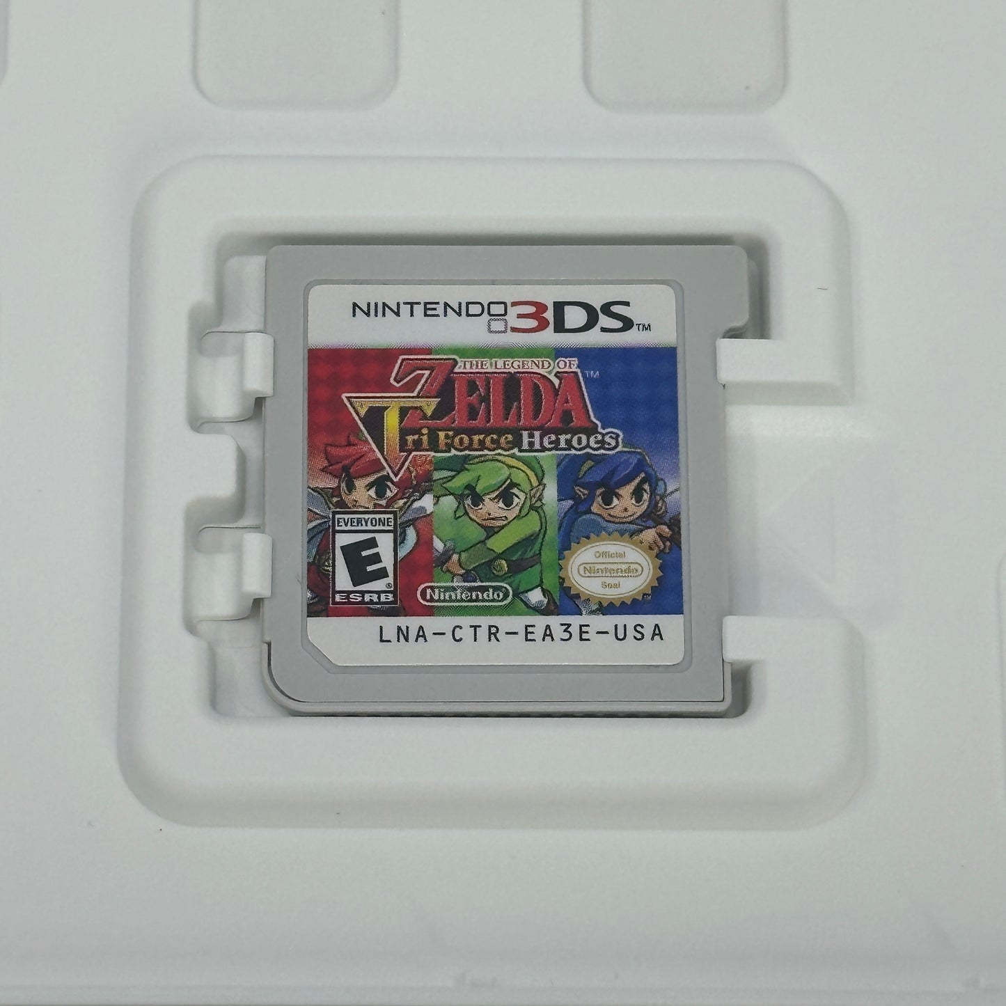 Zelda Tri Force Heroes (Nintendo 3DS, 2015)