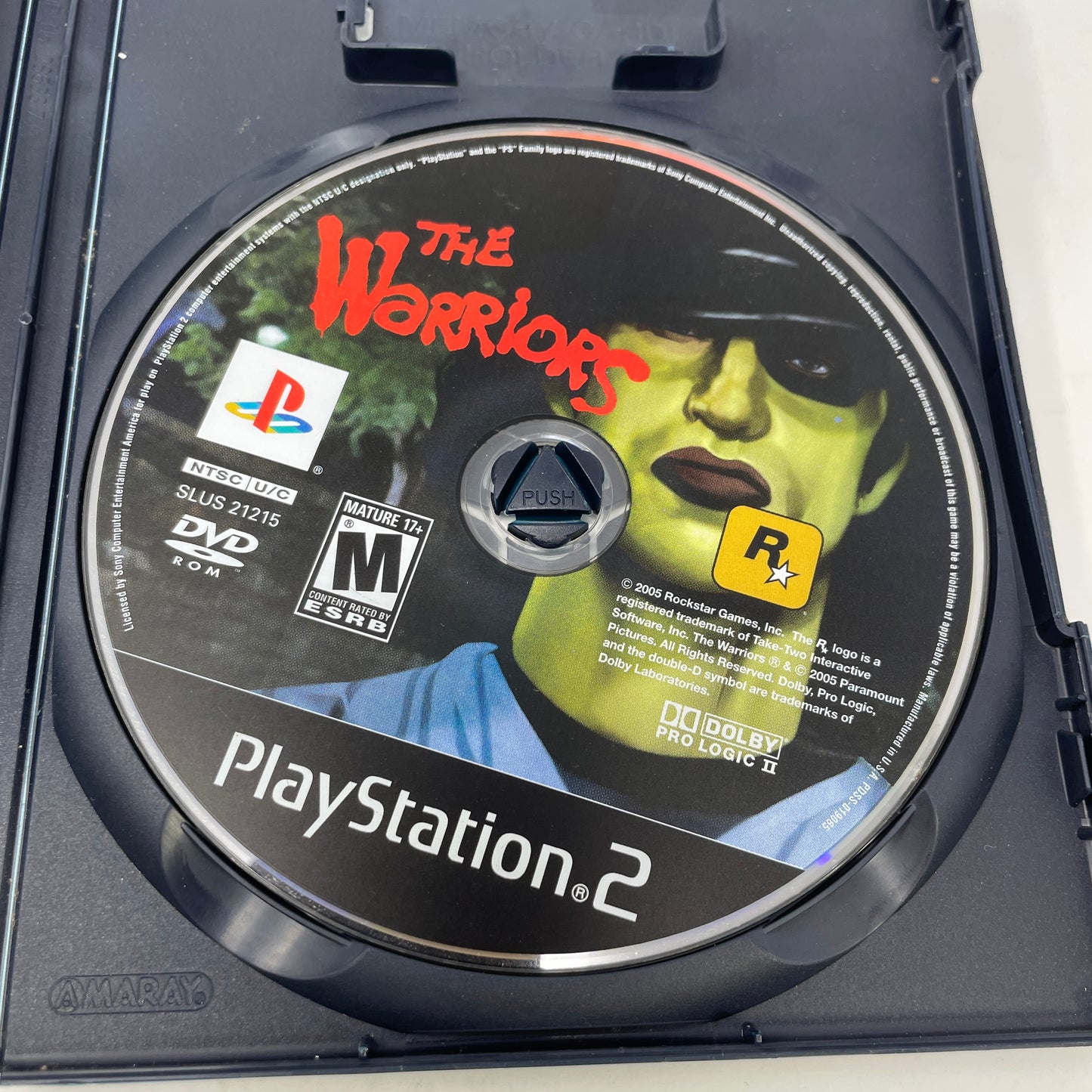The Warriors (Sony PlayStation 2 PS2, 2005)