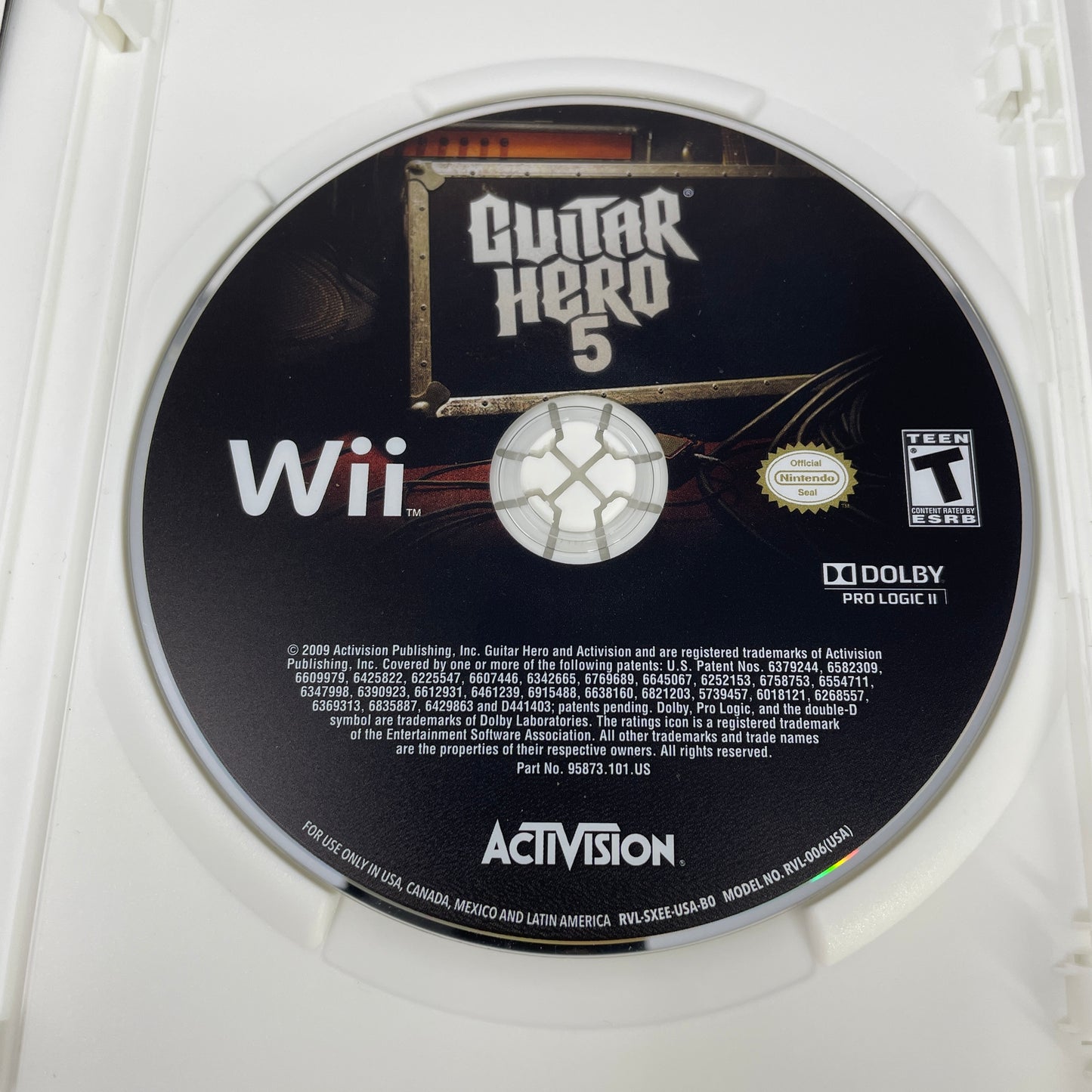 Guitar Hero 5 (Nintendo Wii, 2009)