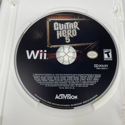Guitar Hero 5 (Nintendo Wii, 2009)