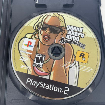 Grand Theft Auto San Andreas (Sony PlayStation 2 PS2, 2004)