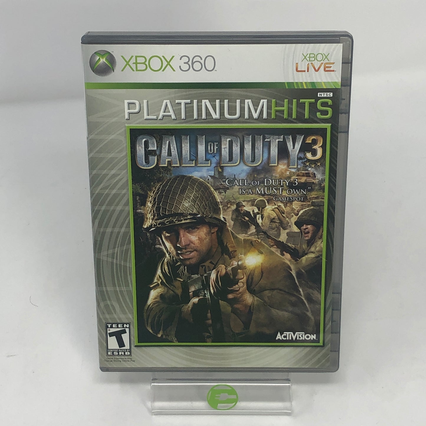 Call of Duty 3 [Platinum Hits] (Microsoft Xbox 360, 2008)