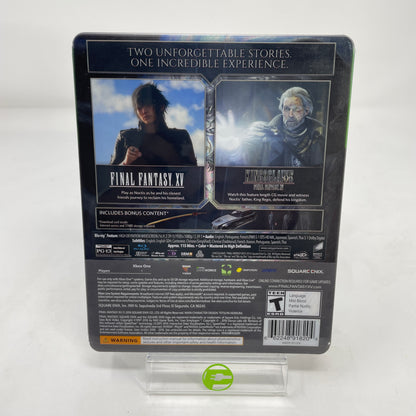 Final Fantasy XV [Deluxe Edition] (Microsoft Xbox One, 2016)