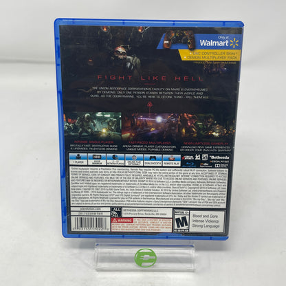 Doom (Sony PlayStation 4 PS4, 2016)