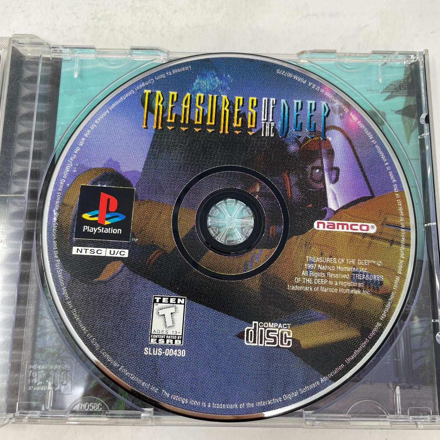 Treasures of the Deep (Sony PlayStation 1 PS1, 1997)