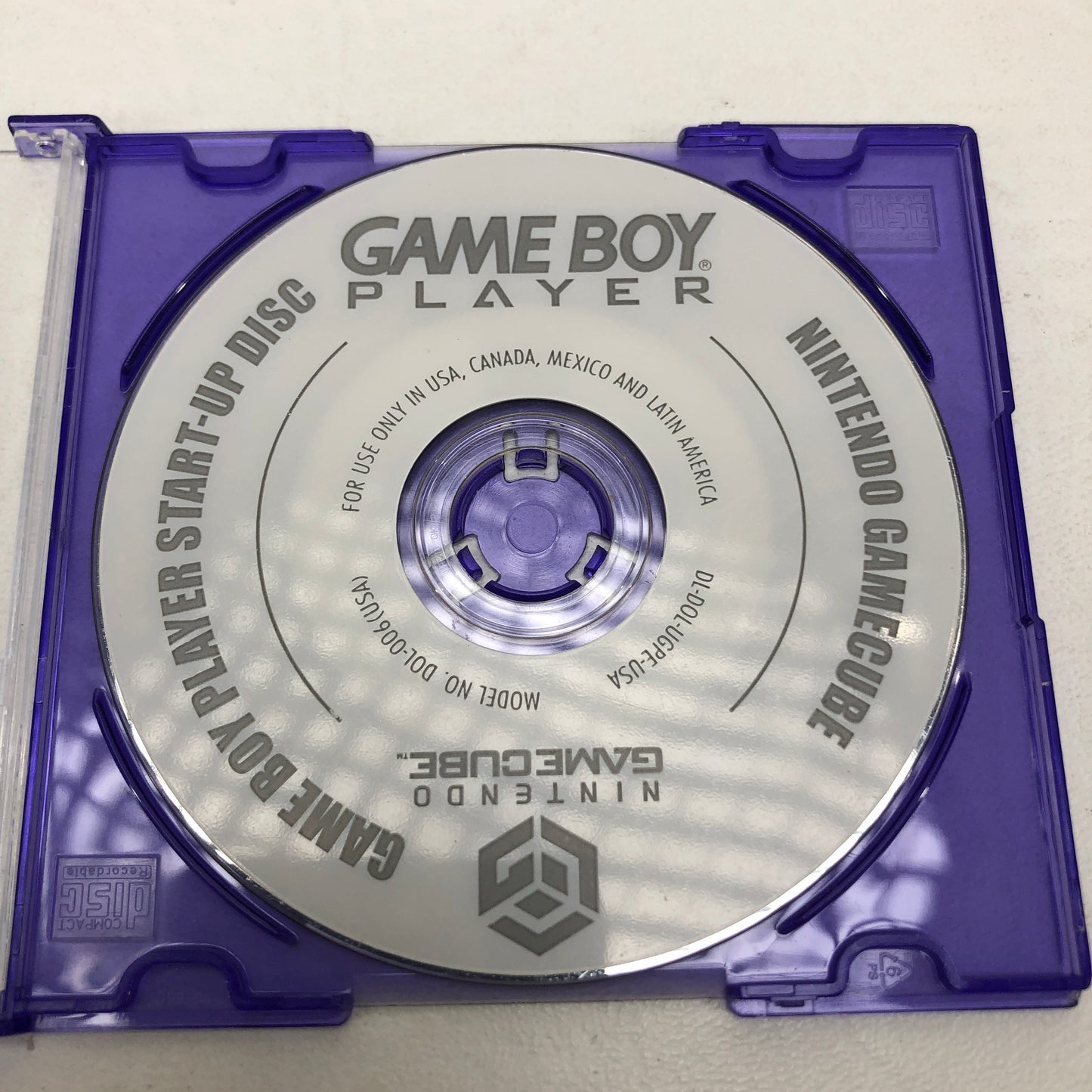 Gameboy Player Start-Up Disc (Nintendo GameCube, 2003)