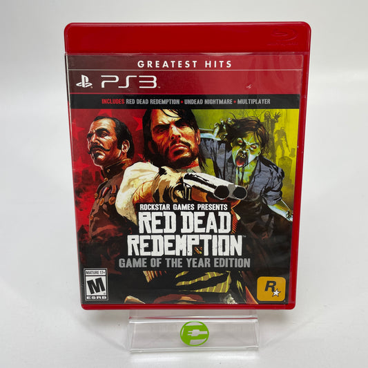 Red Dead Redemption [Game of the Year] (Sony PlayStation 3 PS3, 2011)