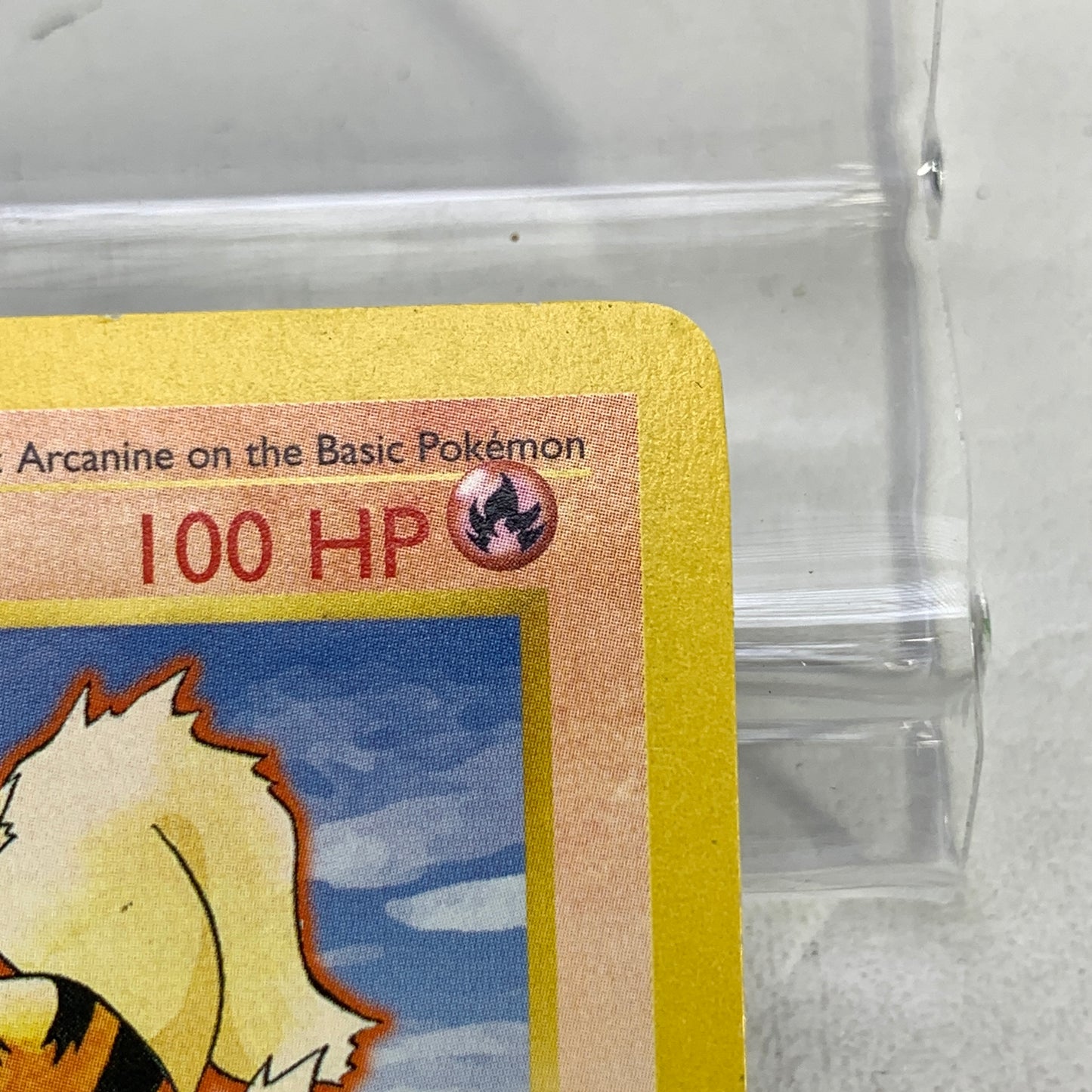 Pokémon TCG Base Set Arcanine [Shadowless] 23/102 Regular English