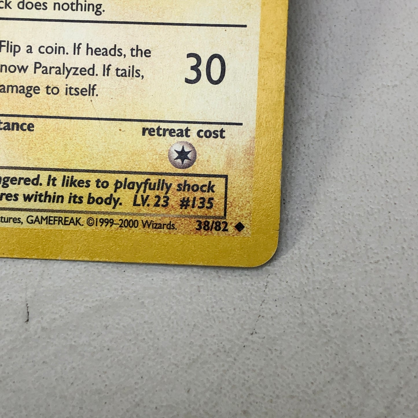 Pokémon TCG Team Rocket Dark Jolteon (1st Edition) 38/82 Regular English