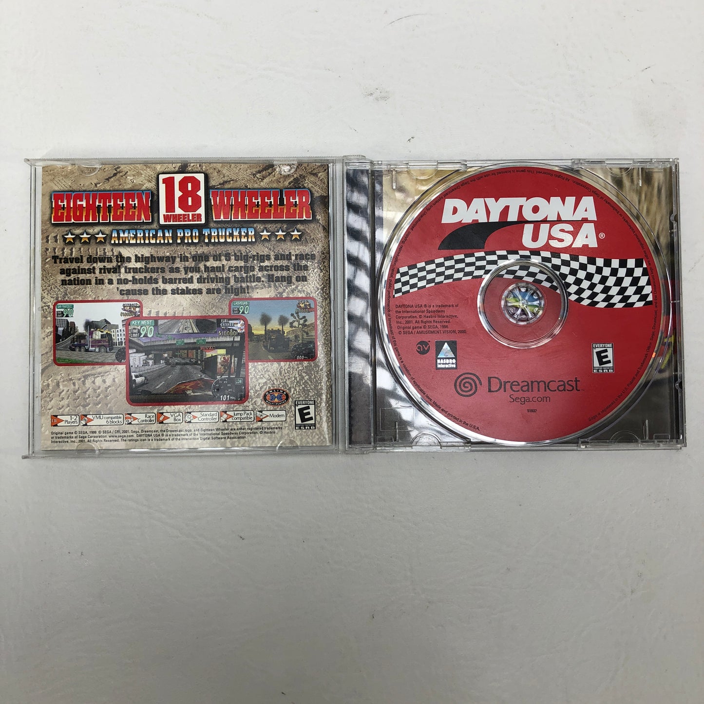 Daytona USA (Sega Dreamcast, 2001)