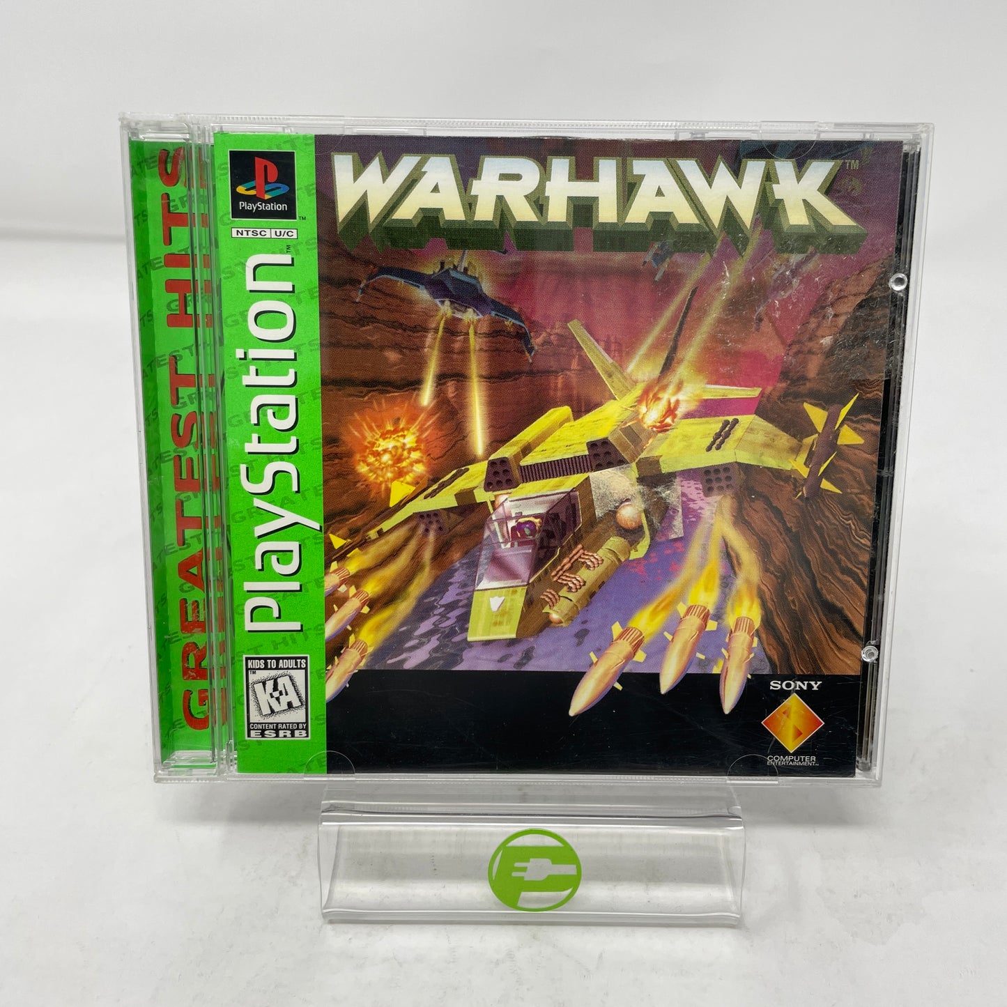 Warhawk (Sony PlayStation 1 PS1, 1995)