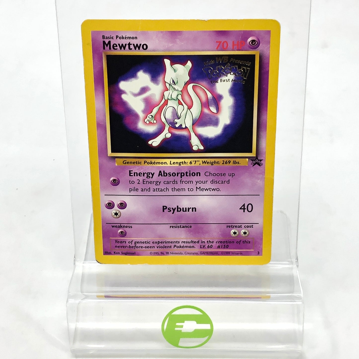 Pokémon TCG Promo Mewtwo 3 English