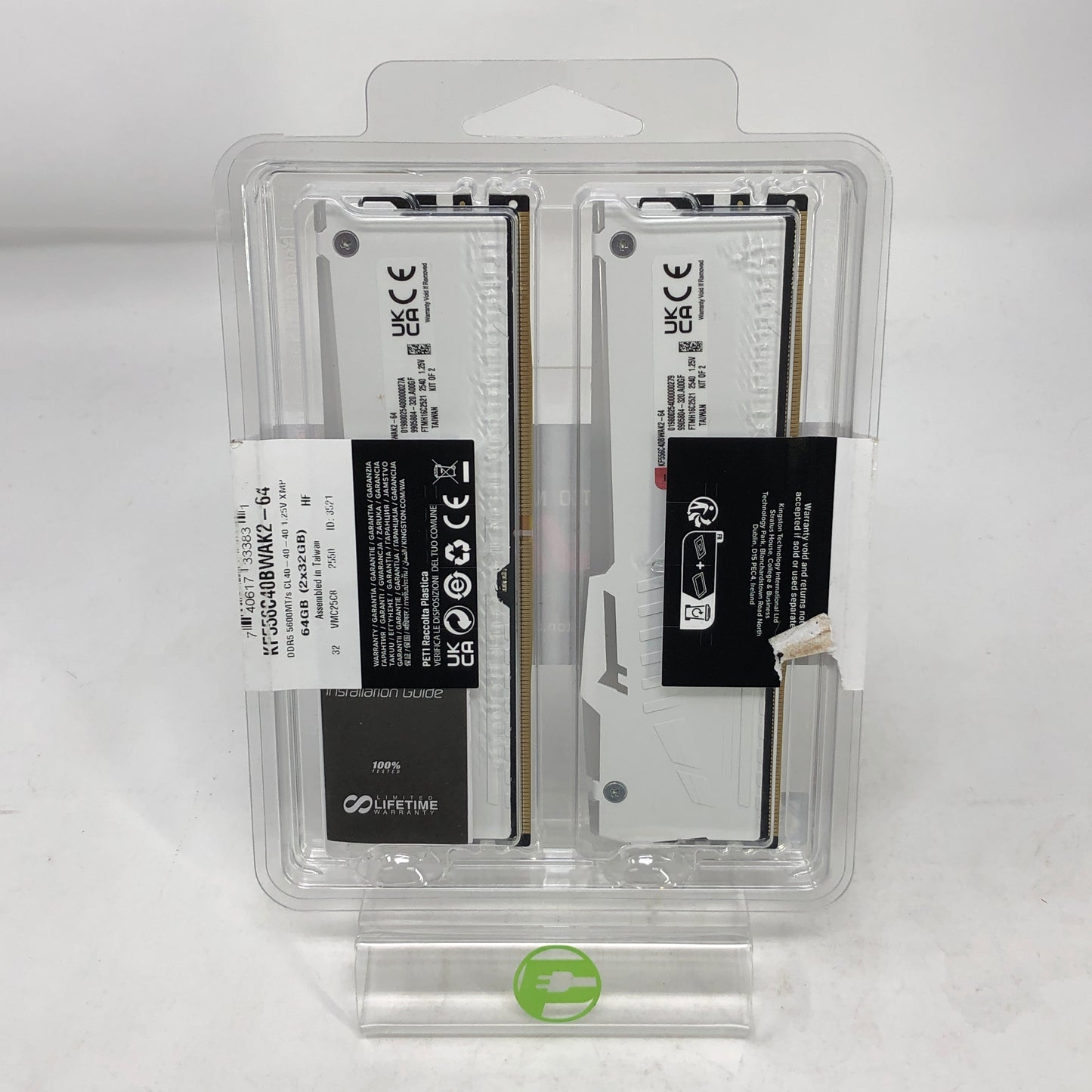 New Kingston FURY 64GB (2x32GB) RAM DDR5 5600MHz KF556C40BWAK2-64