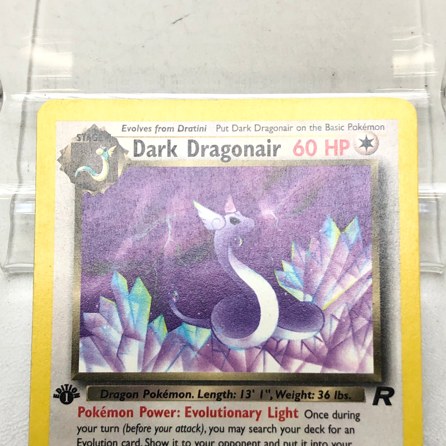 Pokémon TCG Team Rocket Dark Dragonair (1st Edition) 33/82 Regular English