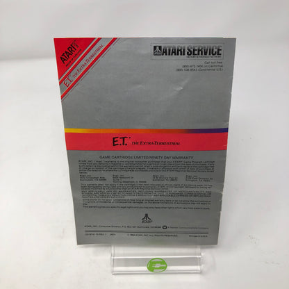 ET the Extra Terrestrial (Atari 2600, 1981)