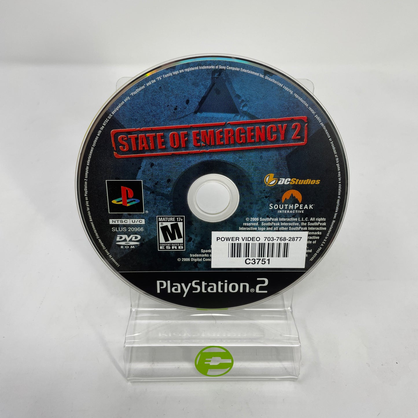 State of Emergency 2 (Sony PlayStation 2 PS2, 2006)