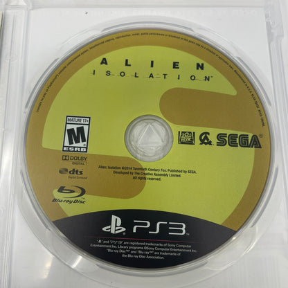 Alien: Isolation [Nostromo Edition] (Sony PlayStation 3 PS3, 2014)