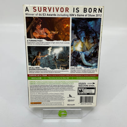Tomb Raider [Steelbook Edition] (Microsoft Xbox 360, 2013)