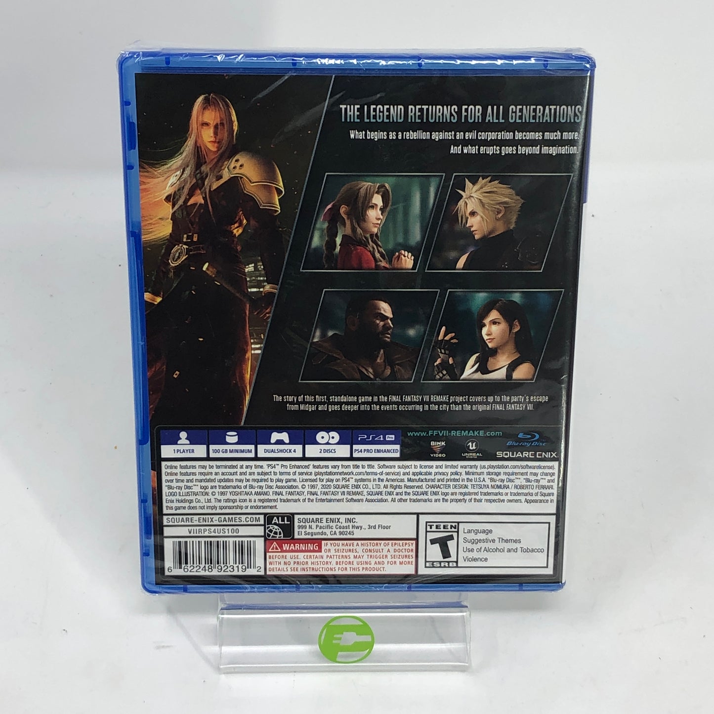 New Final Fantasy VII Remake (Sony PlayStation 4 PS4, 2020)