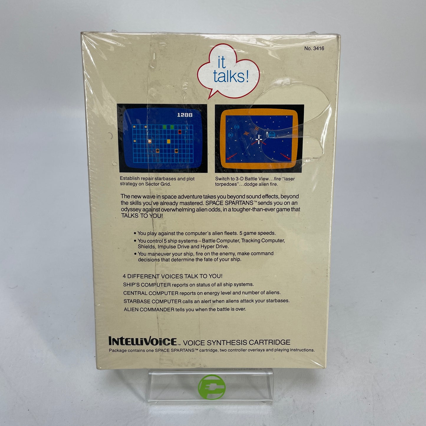 New Space Spartans (Mattel Intellivision, 1981)