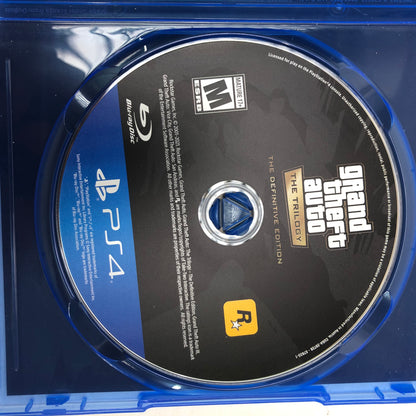 Grand Theft Auto: The Trilogy [Definitive Edition](Sony PlayStation 4 PS4, 2021)