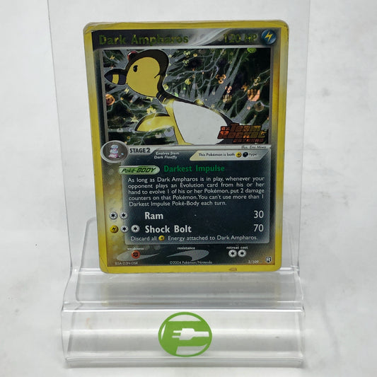 Pokémon TCG Team Rocket Returns Dark Ampharos [Reverse Holo] 2/109 Holo English