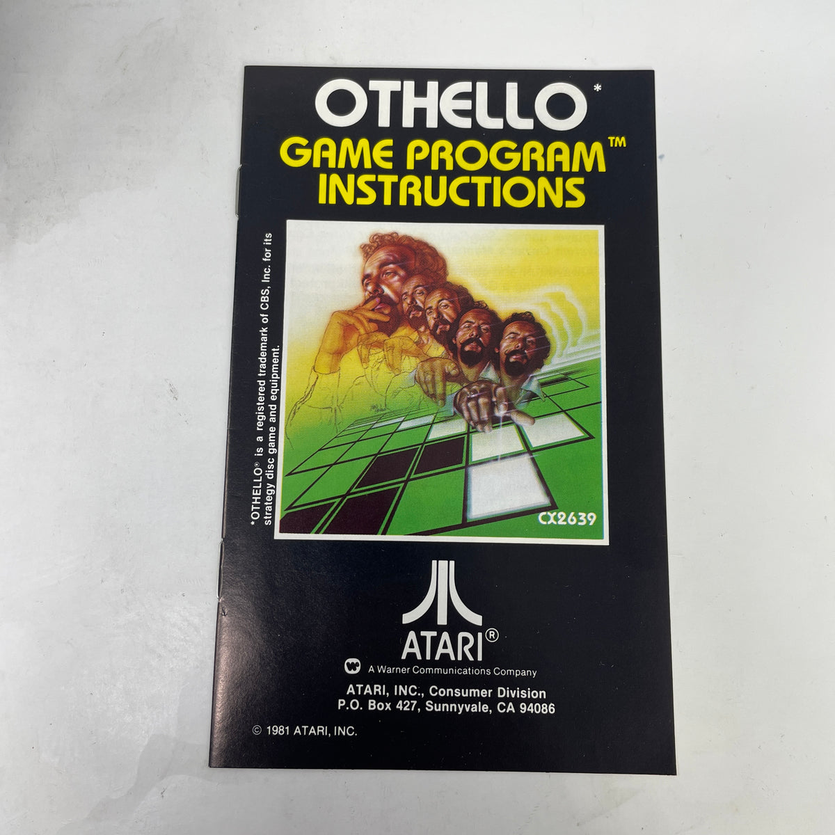 Othello (Atari 2600, 1977)