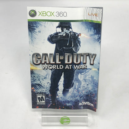 Call of Duty World at War (Microsoft Xbox 360, 2008)