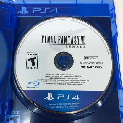 Final Fantasy VII Remake [Deluxe Edition] (Sony PlayStation 4 PS4, 2020) 