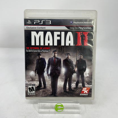 Mafia II (Sony PlayStation 3 PS3, 2010)