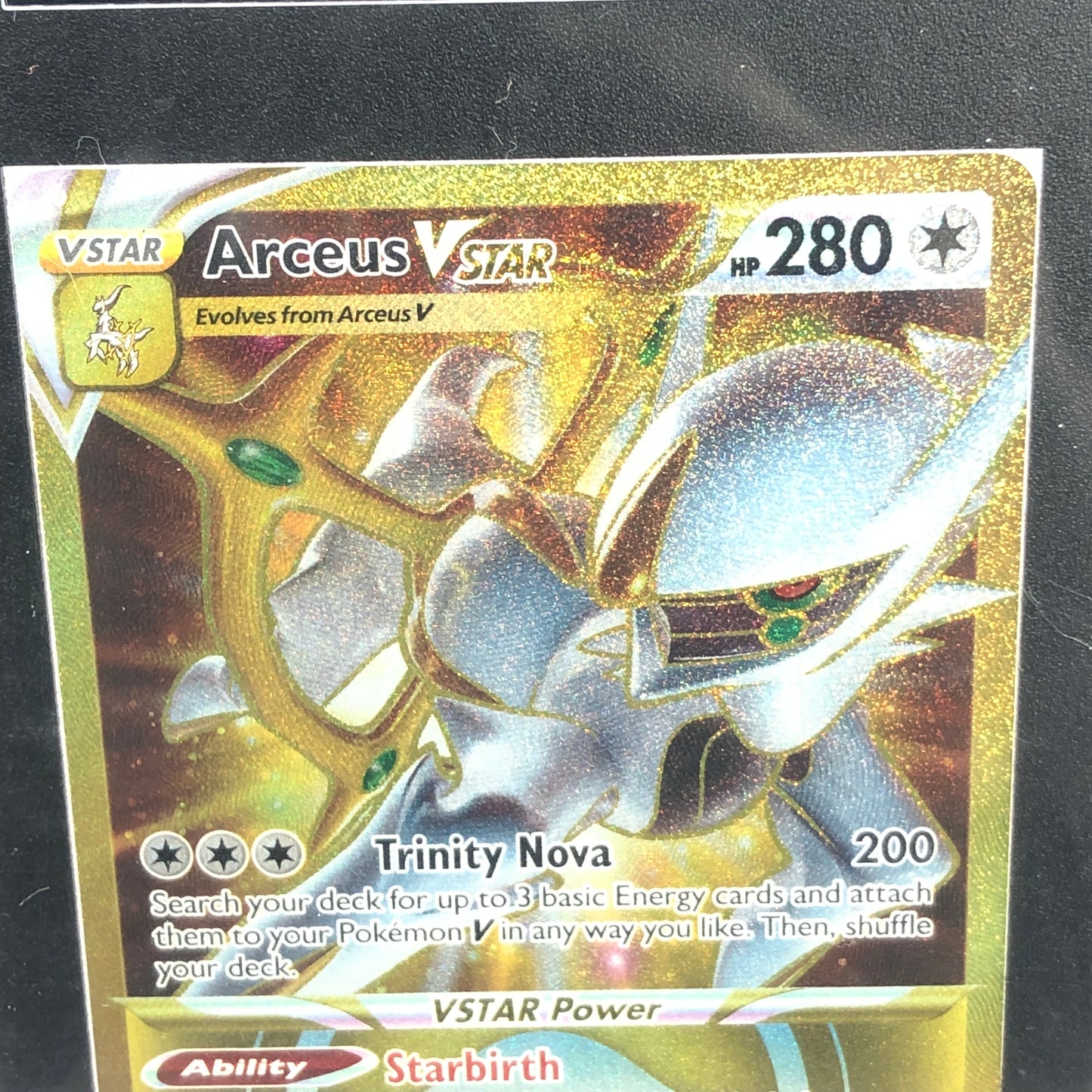 Pokémon TCG Brilliant Stars Arceus VStar 184/172 Holo English SGC 10
