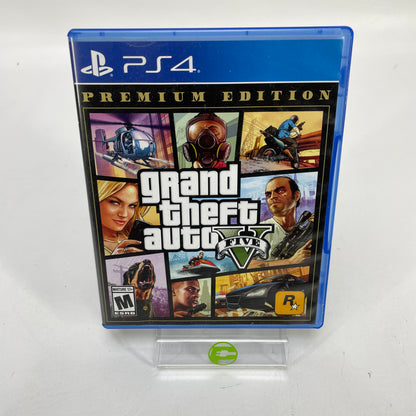 Grand Theft Auto V [Premium Edition] (Sony PlayStation 4 PS4, 2018)