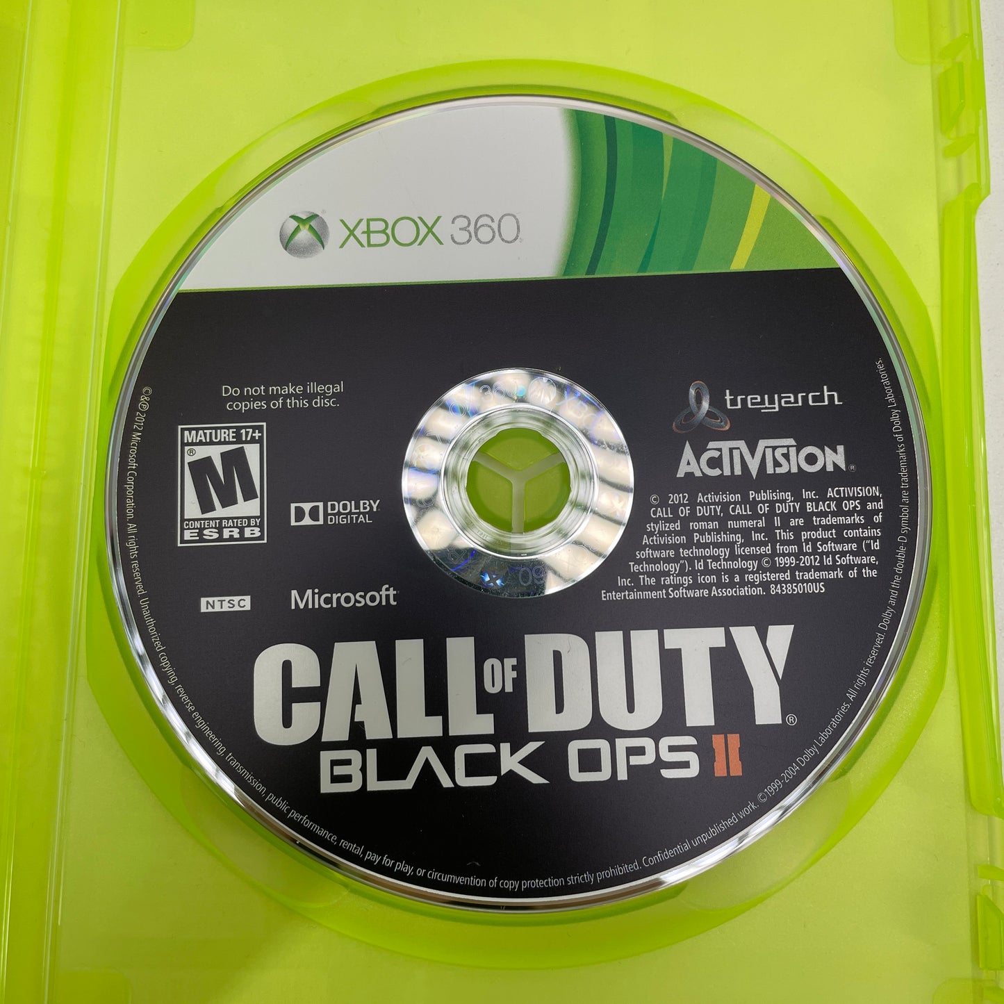 Call of Duty Black Ops II (Microsoft Xbox 360, 2012)