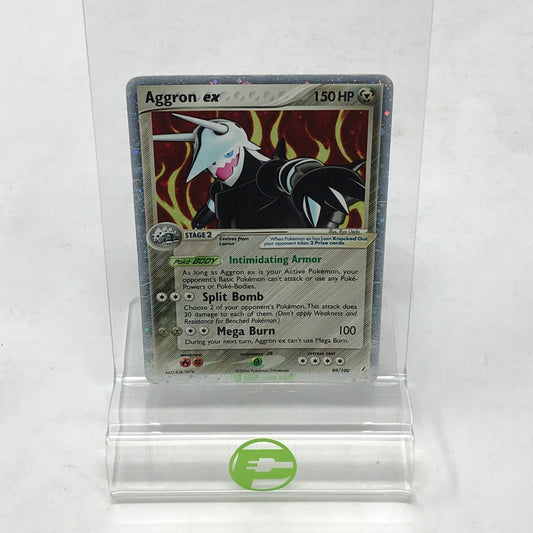 Pokémon TCG EX Crystal Guardians Aggron EX 89/100 Holo English