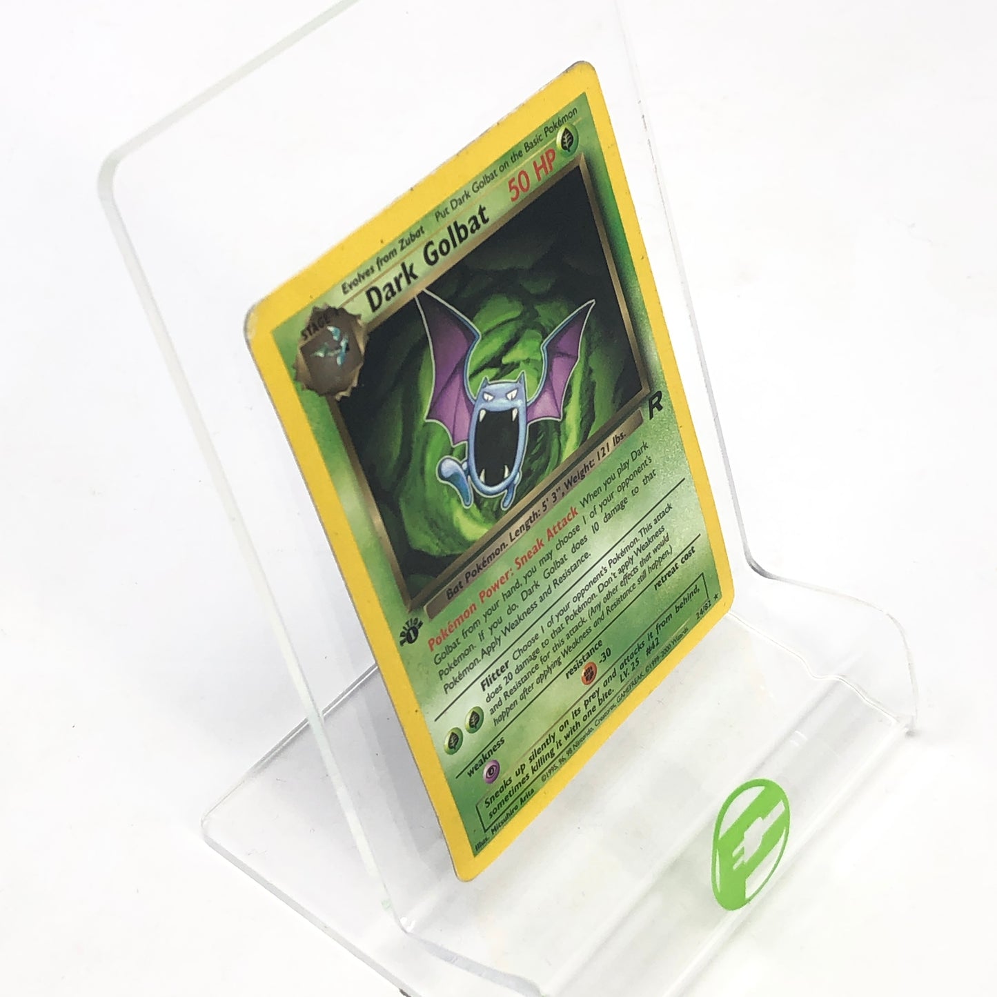 Pokémon TCG Base Set Dark Golbat 24/82 English