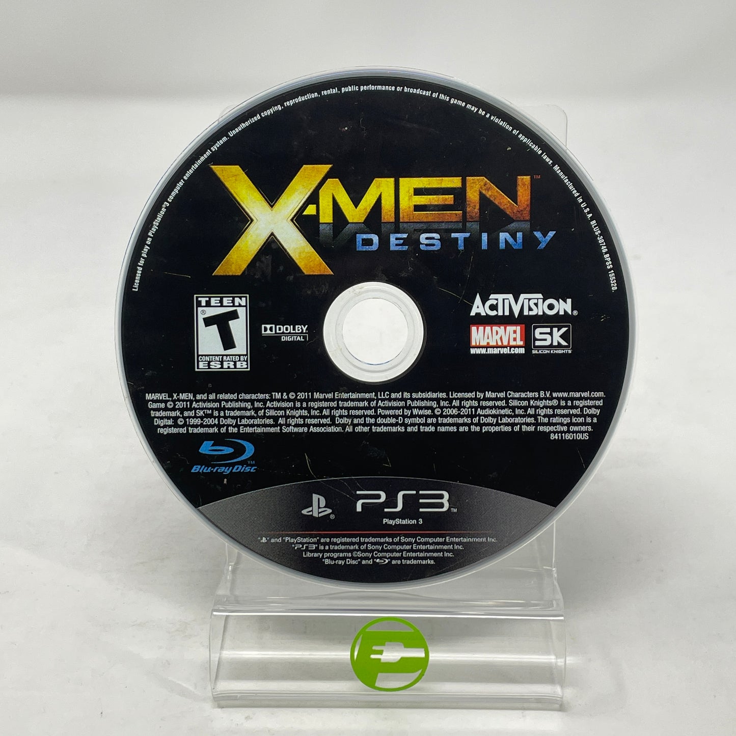 X-Men: Destiny (Sony PlayStation 3 PS3, 2011) Disc Only