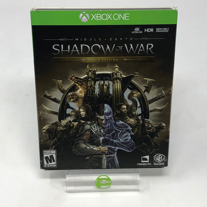 Middle Earth: Shadow of War [Gold Edition] (Microsoft Xbox One, 2017)