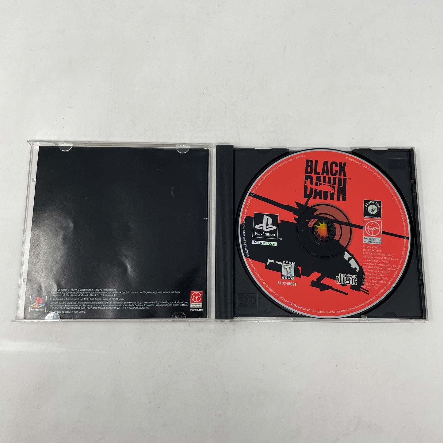 Black Dawn (Sony PlayStation 1 PS1, 1996)