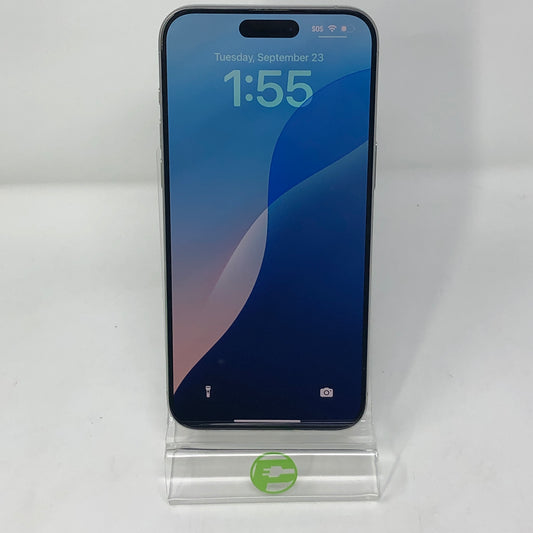 Unlocked Apple iPhone 15 Pro Max 256GB White MU673LL/A