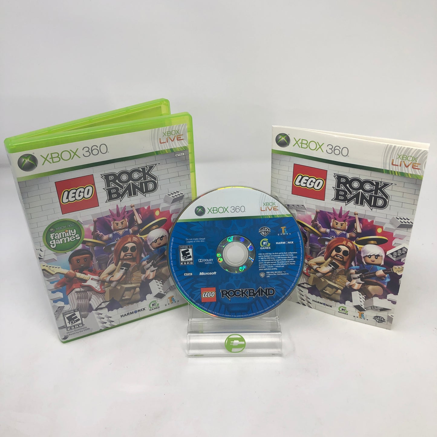 LEGO Rock Band (Microsoft Xbox 360, 2009)