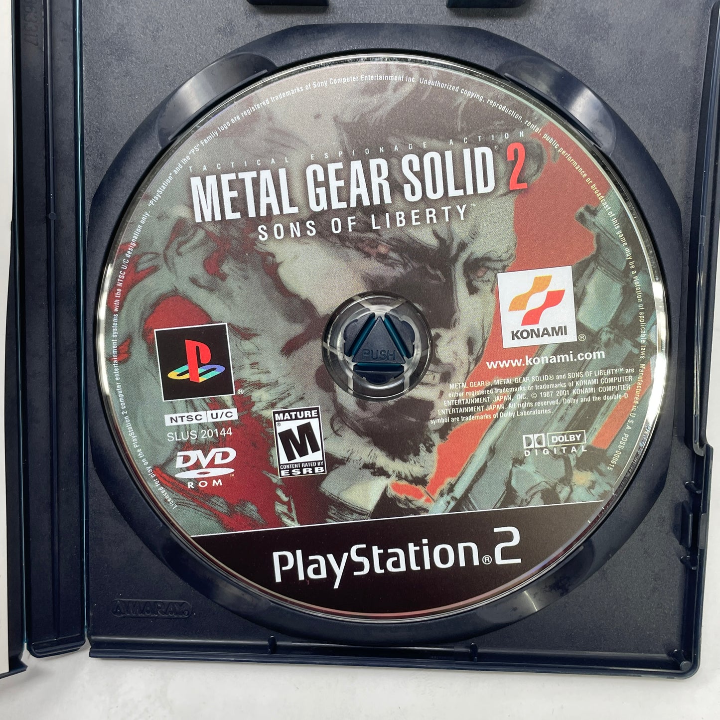 Metal Gear Solid 2 (Sony PlayStation 2 PS2, 2001)