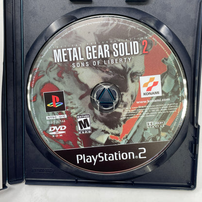 Metal Gear Solid 2 (Sony PlayStation 2 PS2, 2001)