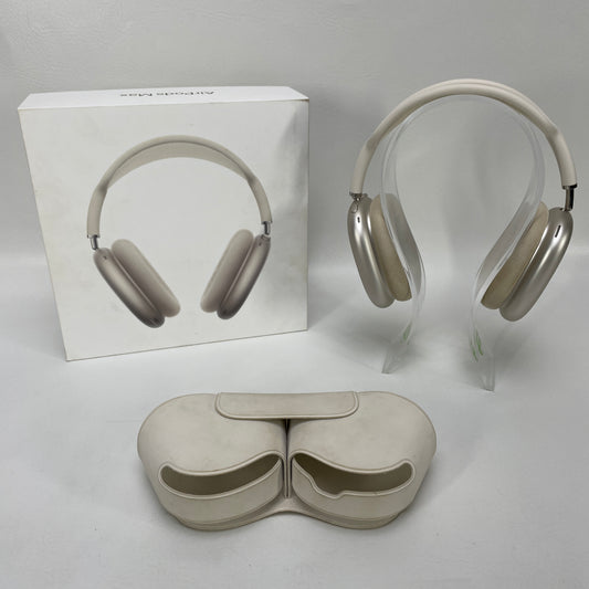 Apple AirPods Max Wireless Over-Ear Headphones Starlight MWW53AM/A