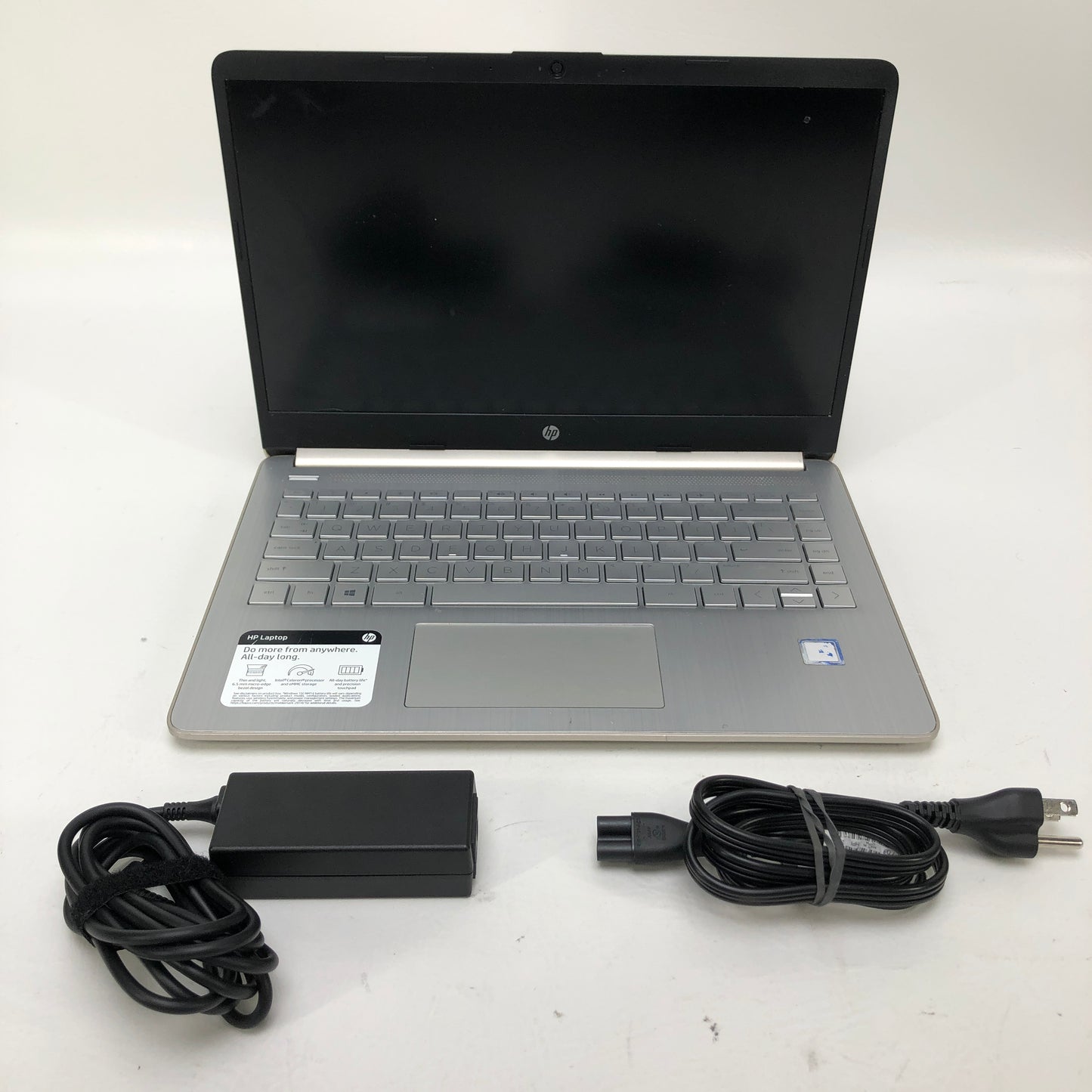 HP 14-dq0003dx 14" Celeron N4020 1.1GHz 4GB RAM 64GB SSD