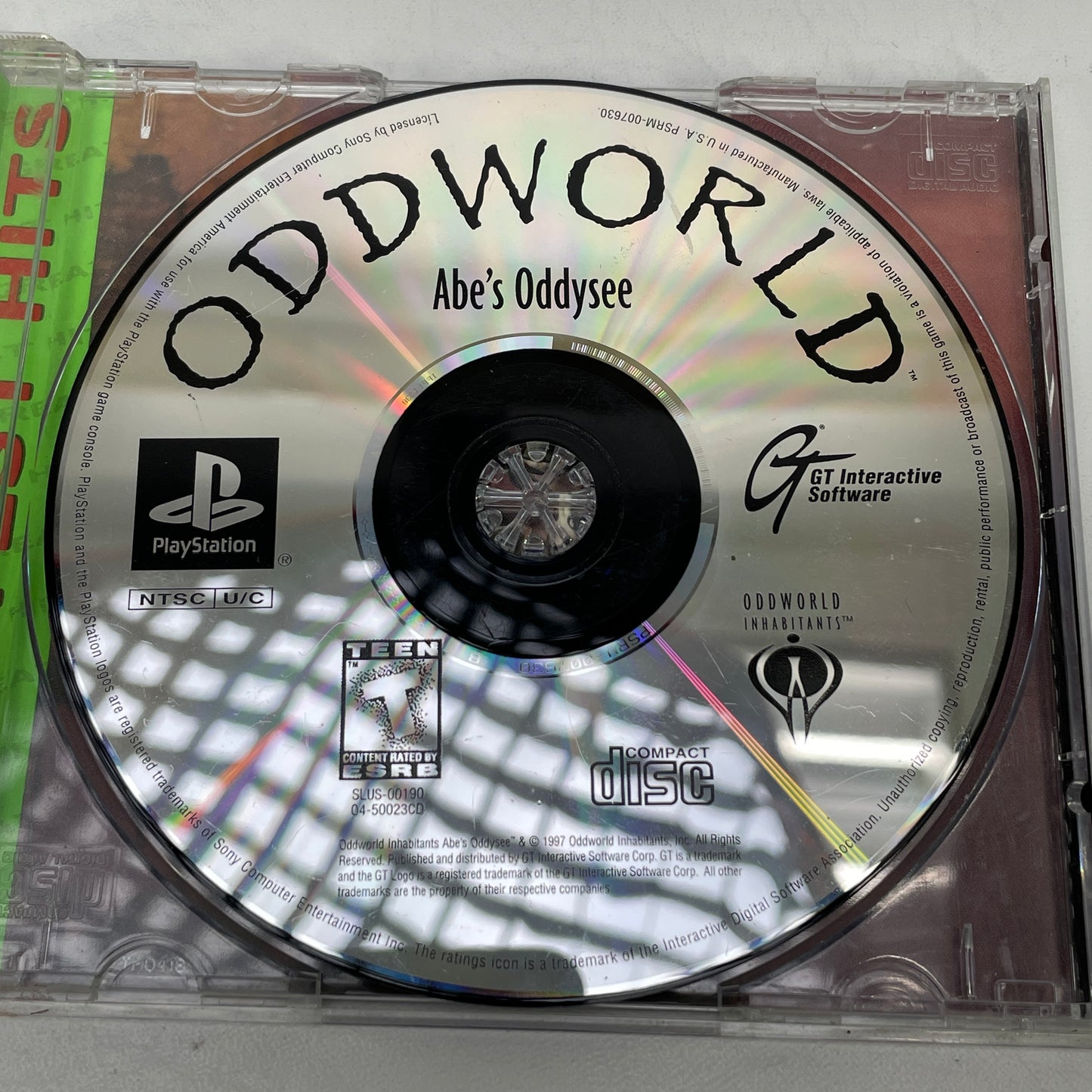Oddworld Abe's Oddysee (Sony PlayStation 1 PS1, 1997)
