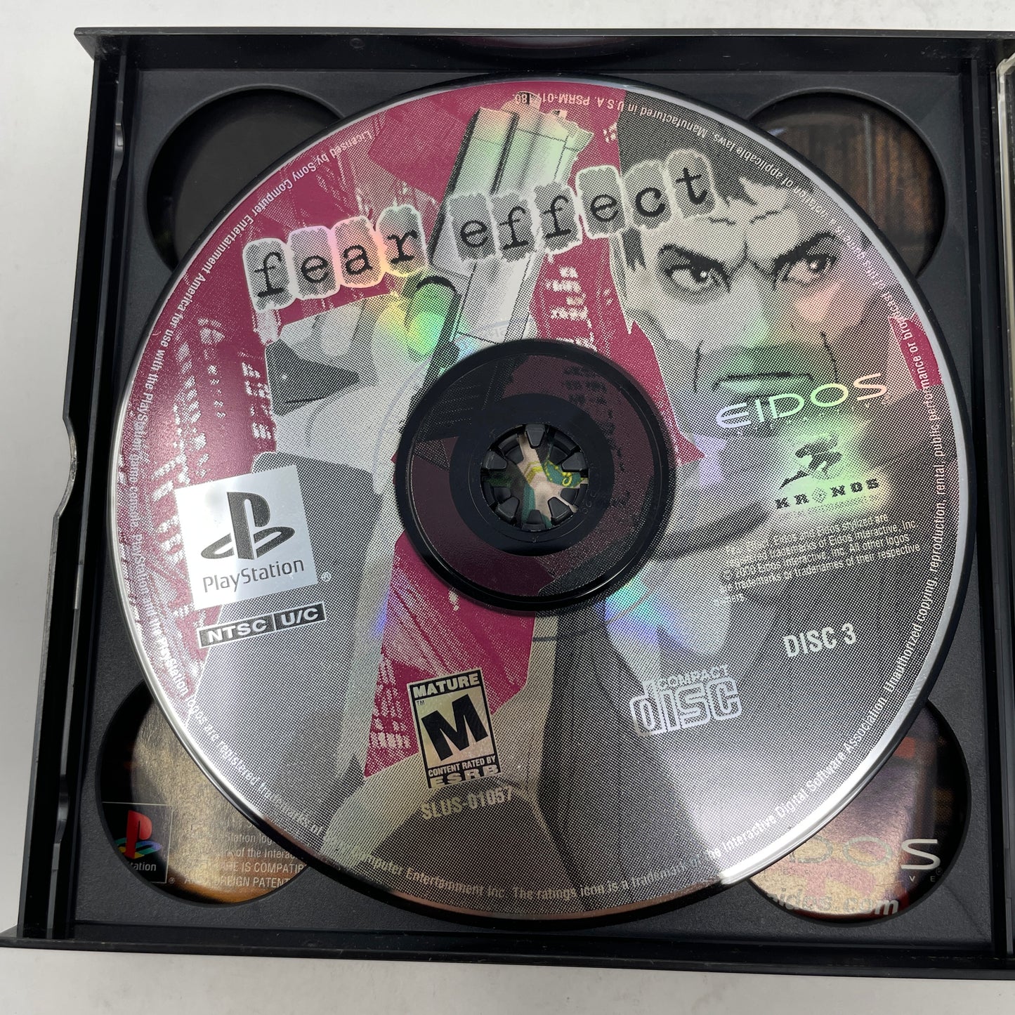 Fear Effect (Sony PlayStation 1 PS1, 2000)