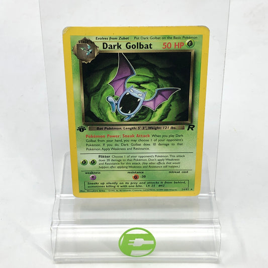 Pokémon TCG Base Set Dark Golbat 24/82 English