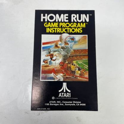 Home Run (Atari 2600, 1977)