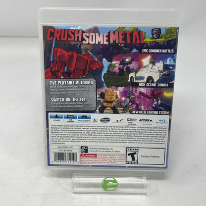 Transformers: Devastation (Sony PlayStation 3 PS3, 2015)